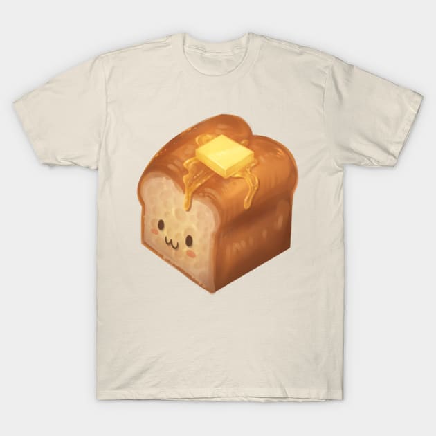 Happy Bread T-Shirt by Claire Lin